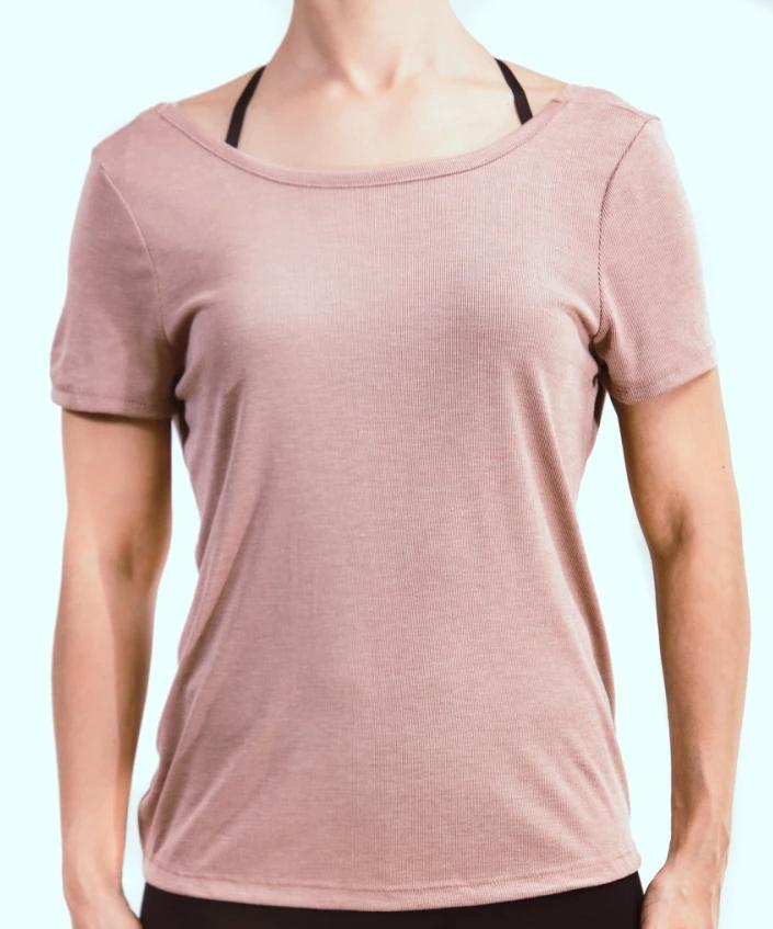 Nude Micro Open Cross Back